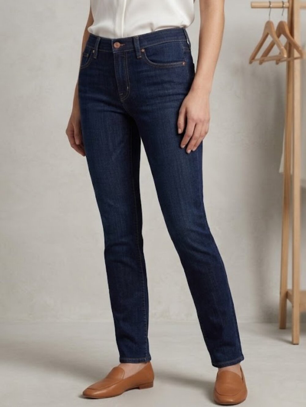 7 FOR ALL MANKIND Women’s “Roxanne” Skinny Jeans Made in USA